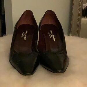 Sonia Rykiel Paris Black Heeled Shoes